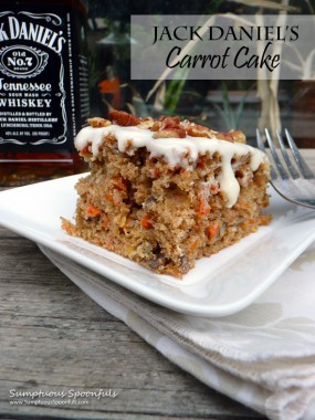 jack daniels carrot cake