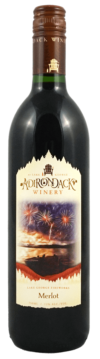 Adirondack Winery Fireworks Merlot