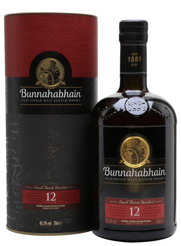 Bunnahabhain 12 Year Old Islay Single Malt Scotch