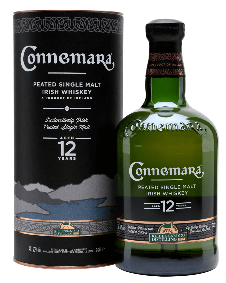 CONNEMARA 12 Year SINGLE MALT PEATED IRISH WHISKEY - Oaked Craft Beer ,  Wine , Champagne & Spirits, San Marcos, CA