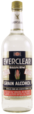 Everclear Grain Alcohol - 190 Proof