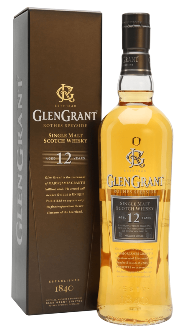 Glen Grant 12 Year Old - Single Malt Scotch Whisky