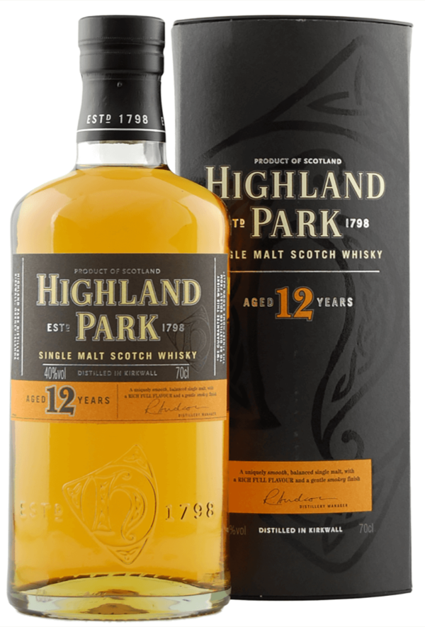 Highland Park 12 Year Old - Single Malt Scotch Whisky