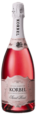 Korbel California Champagne Sweet Rosé