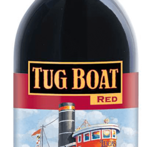 Lucas Vineyards Tug Boat Red