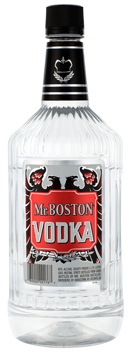 80 and Vodka Mr. | Proof Boston Wine - Liquor 1.75L Bremers -