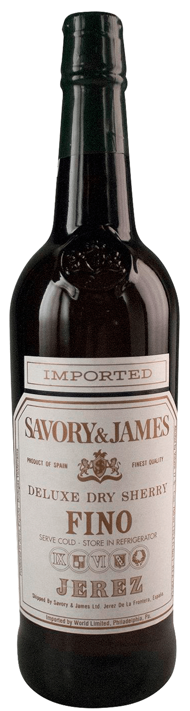 Savory & James Fino - Deluxe Dry Sherry