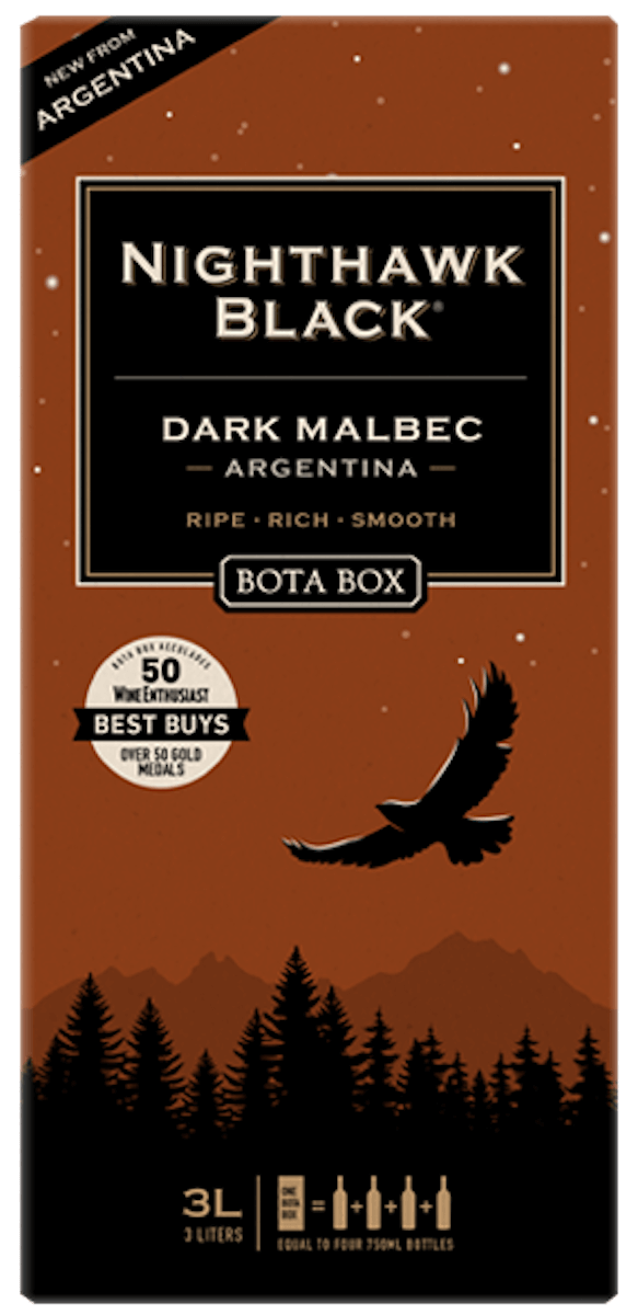 Bota Box Nighthawk Black Malbec – 3LBOX