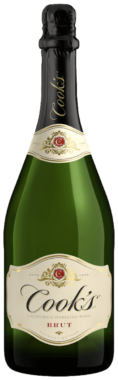 Cook’s California Champagne Brut White Sparkling Wine – 750ML