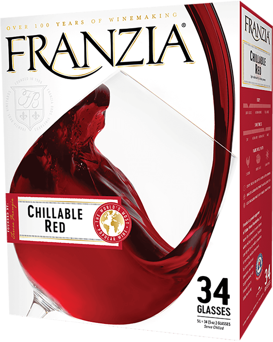 Franzia Chillable Red - 5LBOX - Bremers 