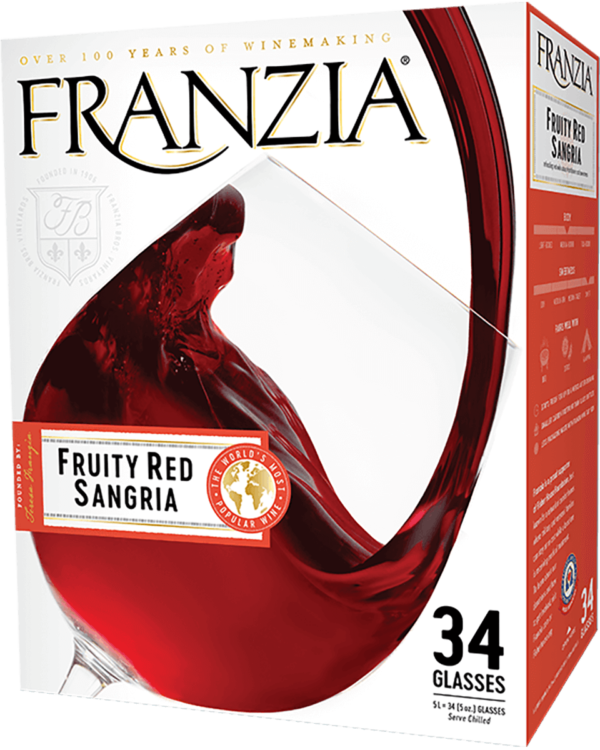 Franzia Fruity Red Sangria – 5LBOX