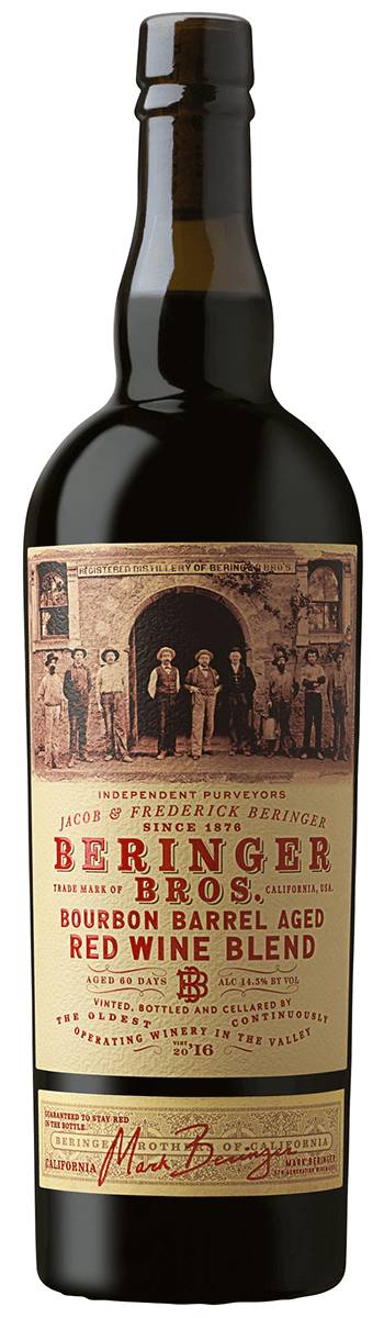 Beringer Bros. Bourbon Barrel Aged Red Wine Blend – 750ML