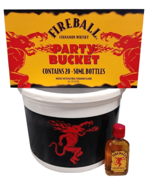 Fireball Party Bucket – Cinnamon Whisky – 50 ML