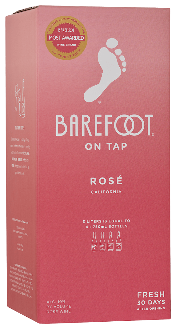 Barefoot Rosé – 3L