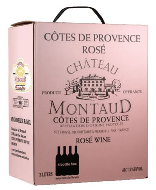 Chateau Montaud Cotes de Provence Rosé – 3L