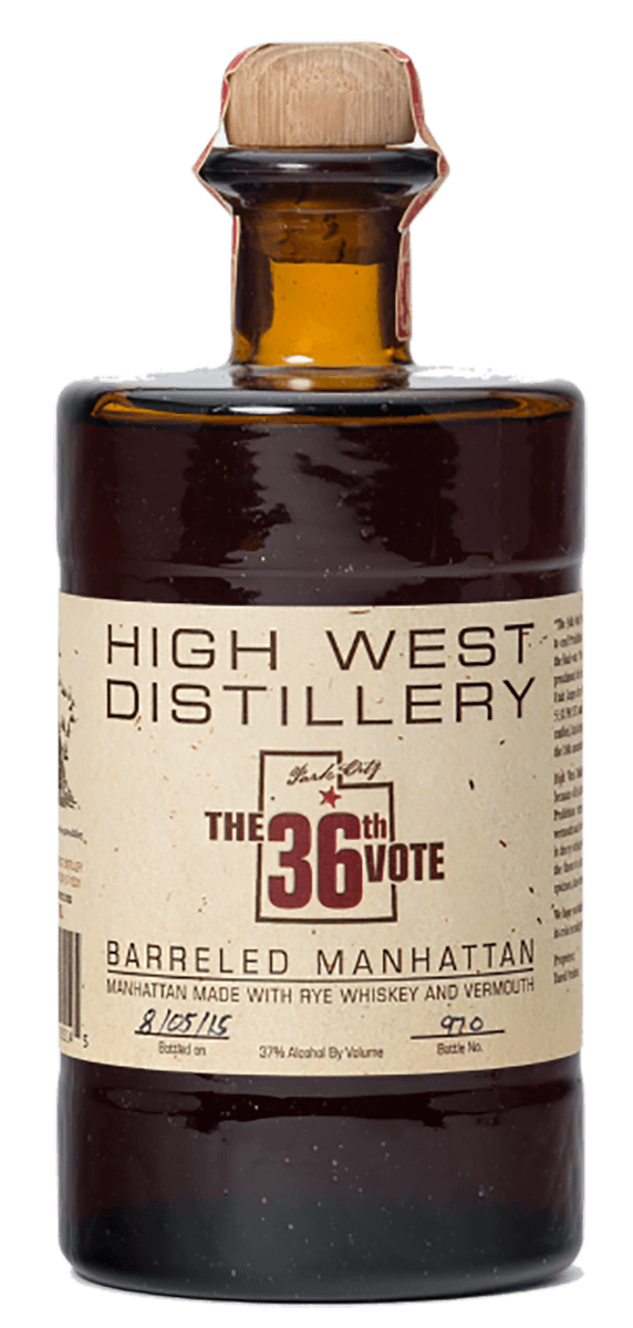 High West Distillery 36th Vote Barreled Manhattan – 750ML