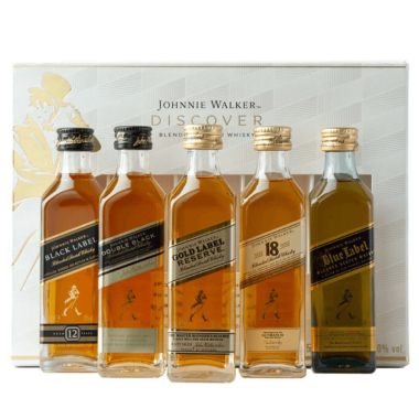 Johnnie Walker Collection 5 pack (50ml) – 250ML