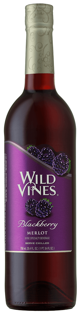 Wild Vines Blackberry Merlot – 750ML