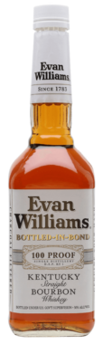 Evan Williams White Label Bottled-in-Bond 100 Proof – 1 L