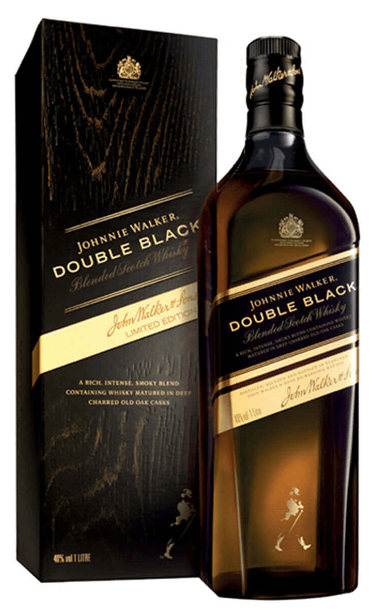 dignidad Mojado Habitat Johnnie Walker Double Black - 1L | Bremers Wine and Liquor