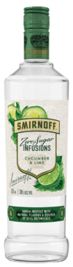 Smirnoff Zero Sugar Infusions Cucumber & Lime – 750ML