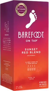 Barefoot Sunset Red Blend – 3LBOX