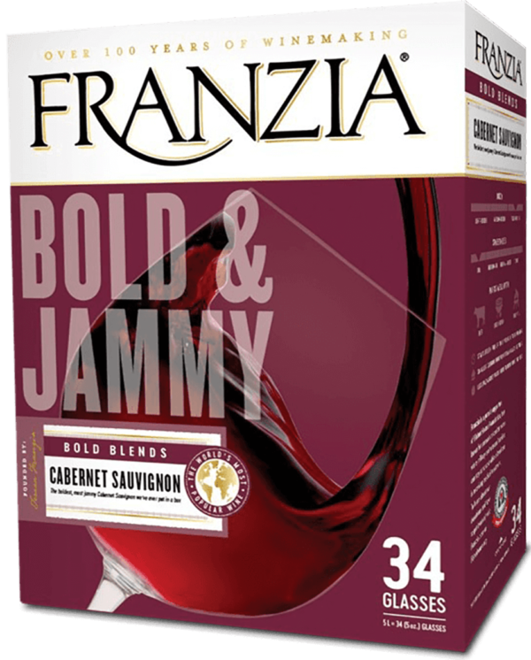 Franzia Bold & Jammy Cabernet Sauvignon – 5LBOX