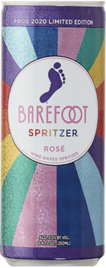 Barefoot Spritzer Rosé Pride Cans – 250ML