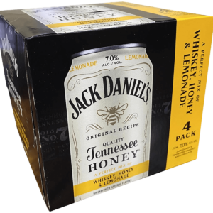 Jack Daniel’s Honey & Lemonade – 355ML 4 Pack