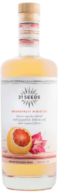 21 Seeds Grapefruit Hibiscus Infused Tequila – 750ML