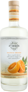 21 Seeds Valencia Orange Infused Tequila – 750ML