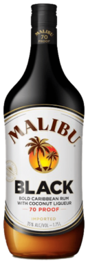 Malibu Black Rum – 1.75L