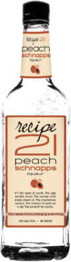 Recipe 21 Peach Schnapps – 1L