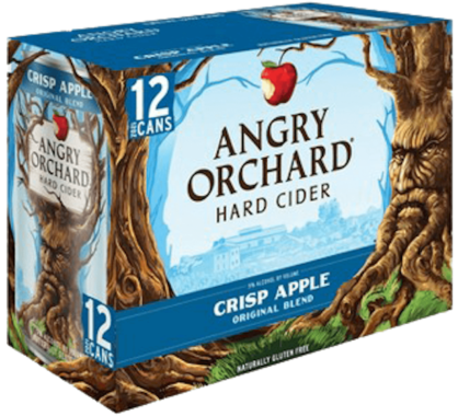 Angry Orchard Crisp Apple Cider – 12Oz. 12 Pack