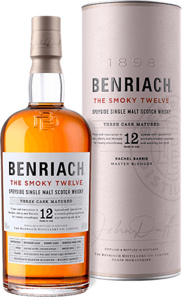 Benriach Scotch Smoky Twelve – 750ML