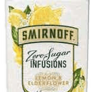 Smirnoff Zero Sugar Infusions Lemon & Elderflower – 750ML