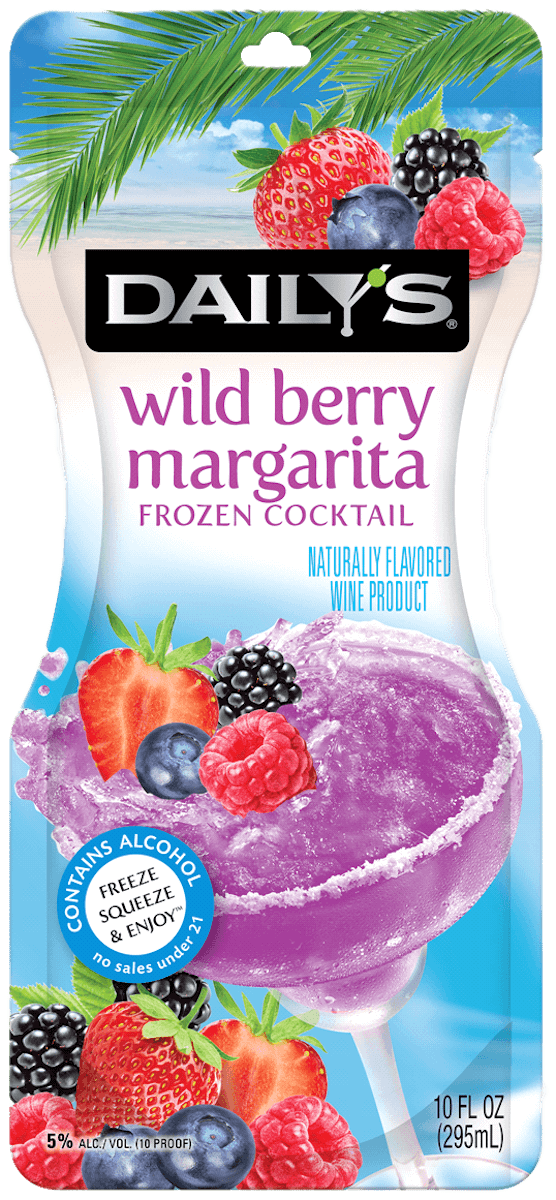 Dailys Pouch Wild Berry Margarita - 296ML