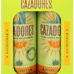 Cazadores Cocktail Margarita Cans 4 Pack – 355ML