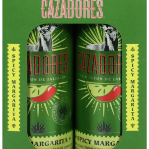 Cazadores Cocktail Spicy Margarita Cans 4 Pack – 355ML