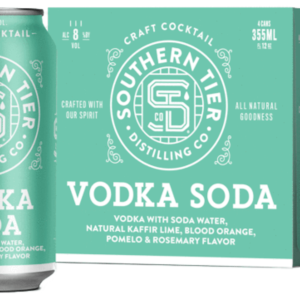 Southern Tier Distilling Vodka Soda – 4 cans (355ML each)