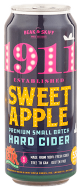 1911 Beak & Skiff Sweet Apple Cider – 16 Oz.
