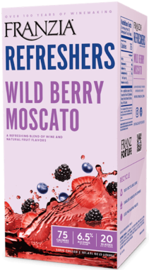 Franzia Wild Berry Moscato Refresher – 3LBOX