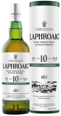 Laphroaig 10 Year Malt Original Cask Strength – 750ML