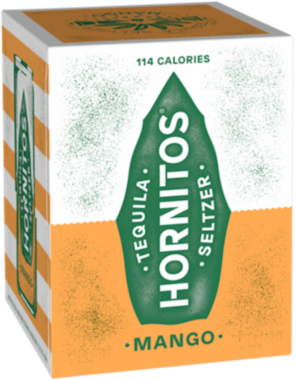Hornitos Tequila Seltzer Mango Cans – 355ml 4 Pack
