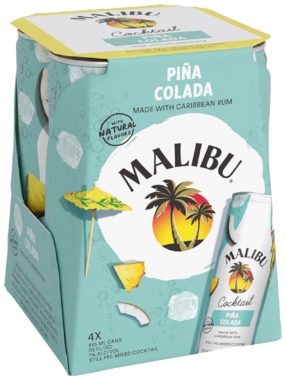 Malibu Pina Colada Cans – 375ML