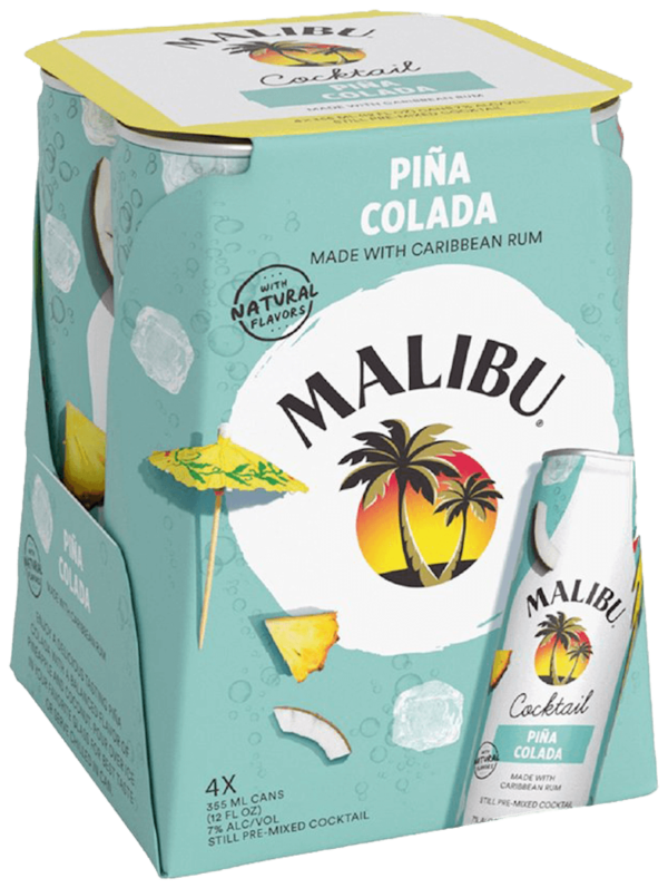 Malibu Pina Colada Cans – 375ML