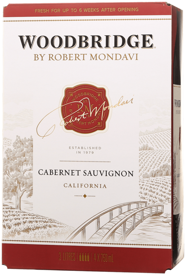 Woodbridge by Robert Mondavi Cabernet Sauvignon Red Wine – 3LBox