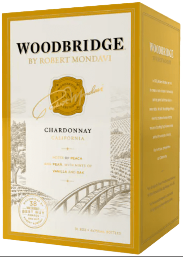 Woodbridge by Robert Mondavi Chardonnay White Wine – 3LBox