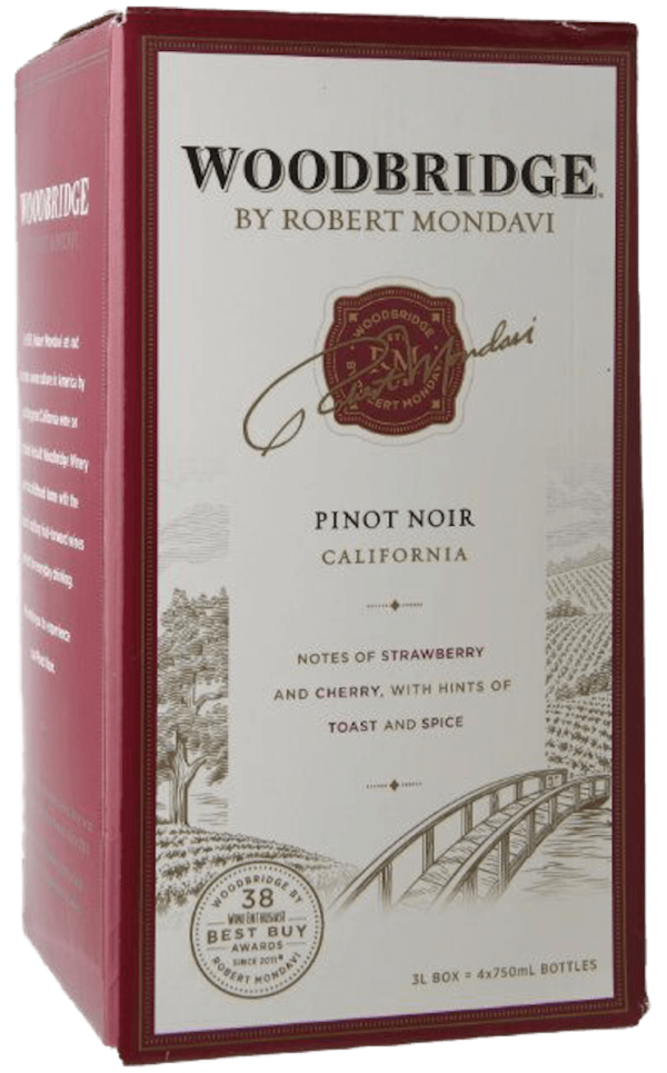 Woodbridge by Robert Mondavi Pinot Noir Red Wine – 3LBox