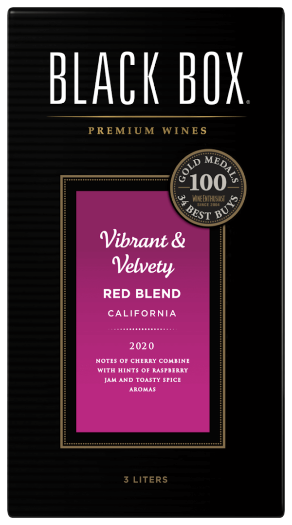 Black Box Red Blend Vibrant Velvety – 3LBOX